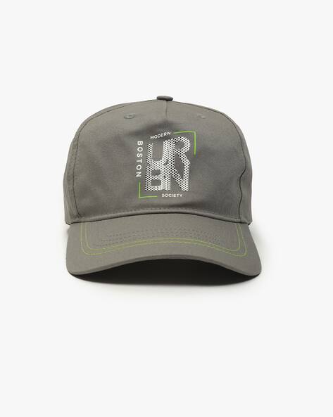 MATCHITT Men Typographic Print Cap