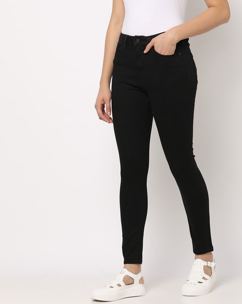 Pepe Jeans High-Rise Skinny Fit Jeans