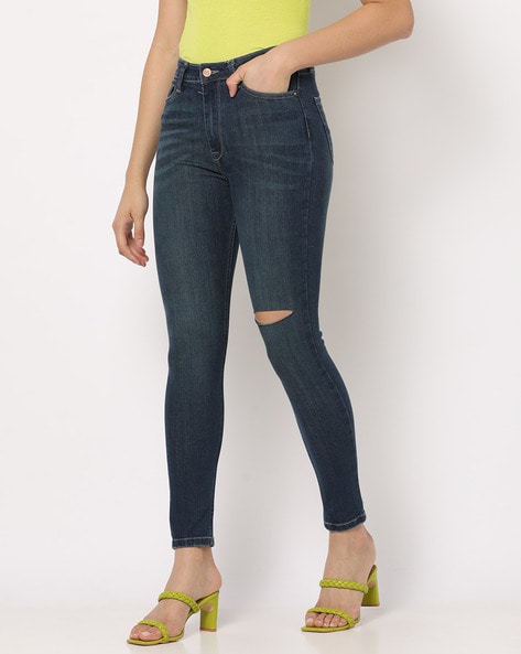 Pepe Jeans Mid-Wash Skinny Fit Jeans