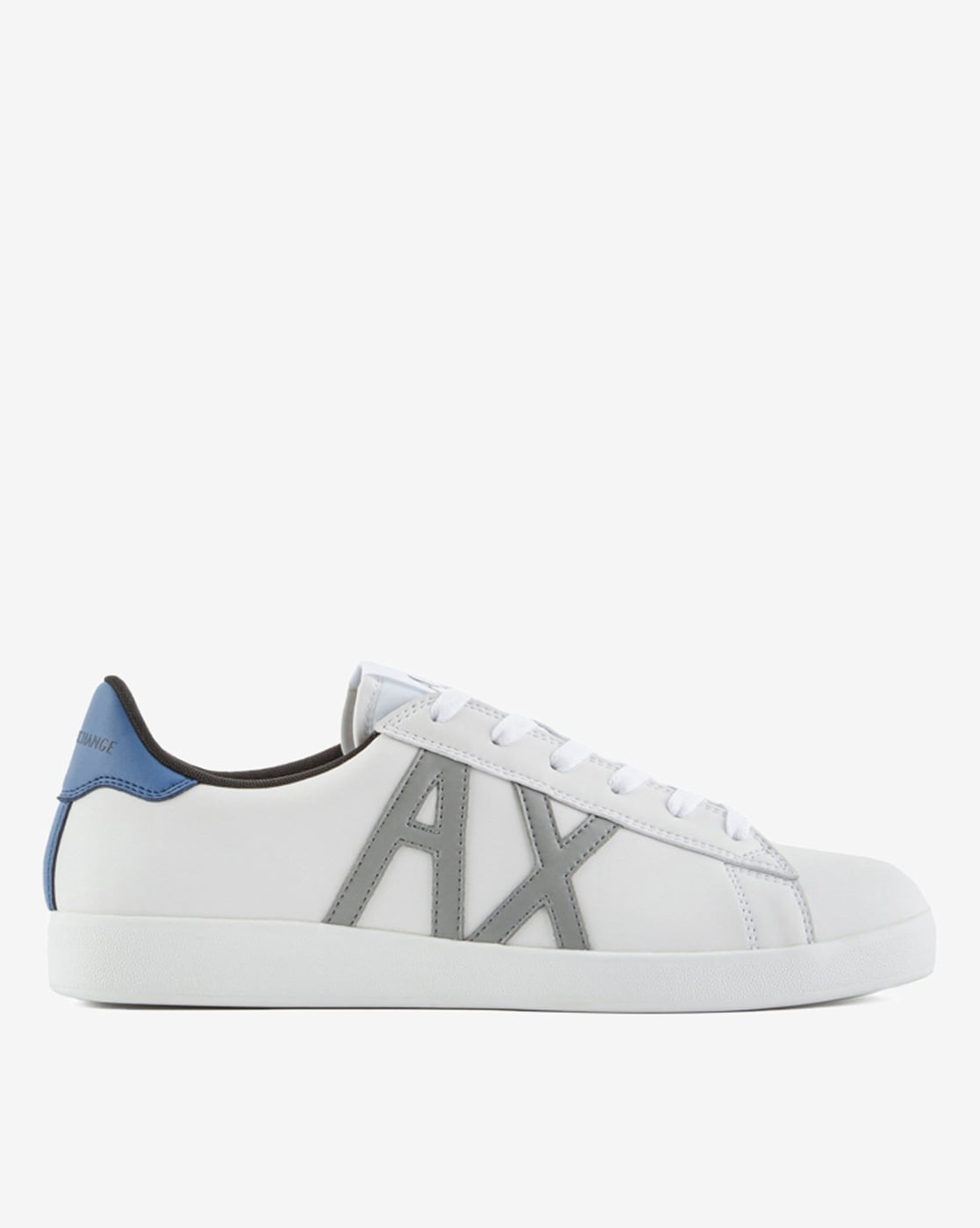 armani exchange action leather white sneakers for men｜TikTok Search