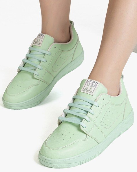 Mint green sneakers clearance womens