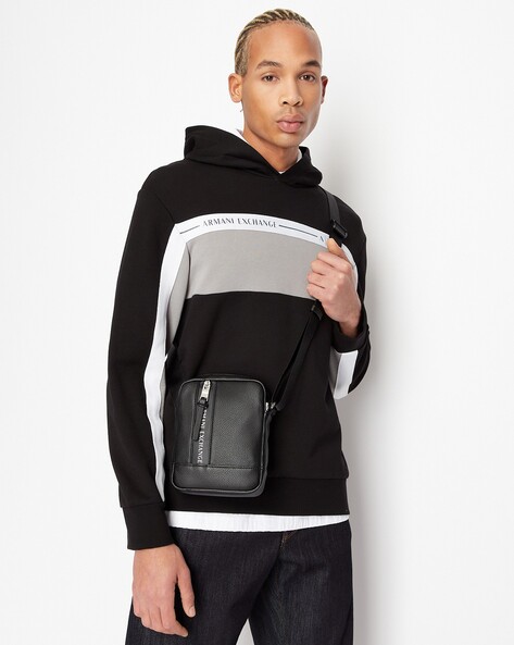 Buy Black Fashion Bags for Men by ARMANI EXCHANGE Online Ajio