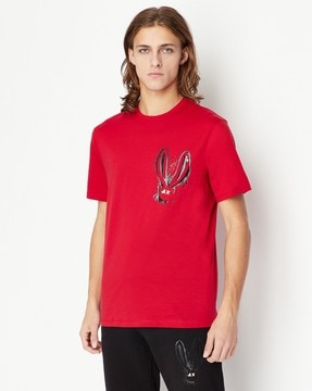 Unisex/Men's Red Trademark T-Shirt - Purity Factories