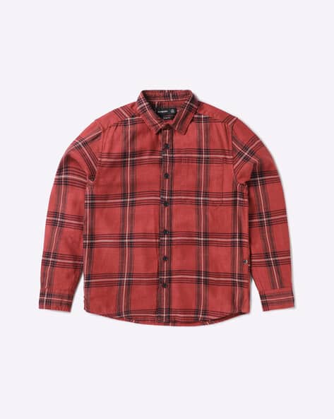 Buy Red Shirts for Boys by Altheory by AZORTE Online