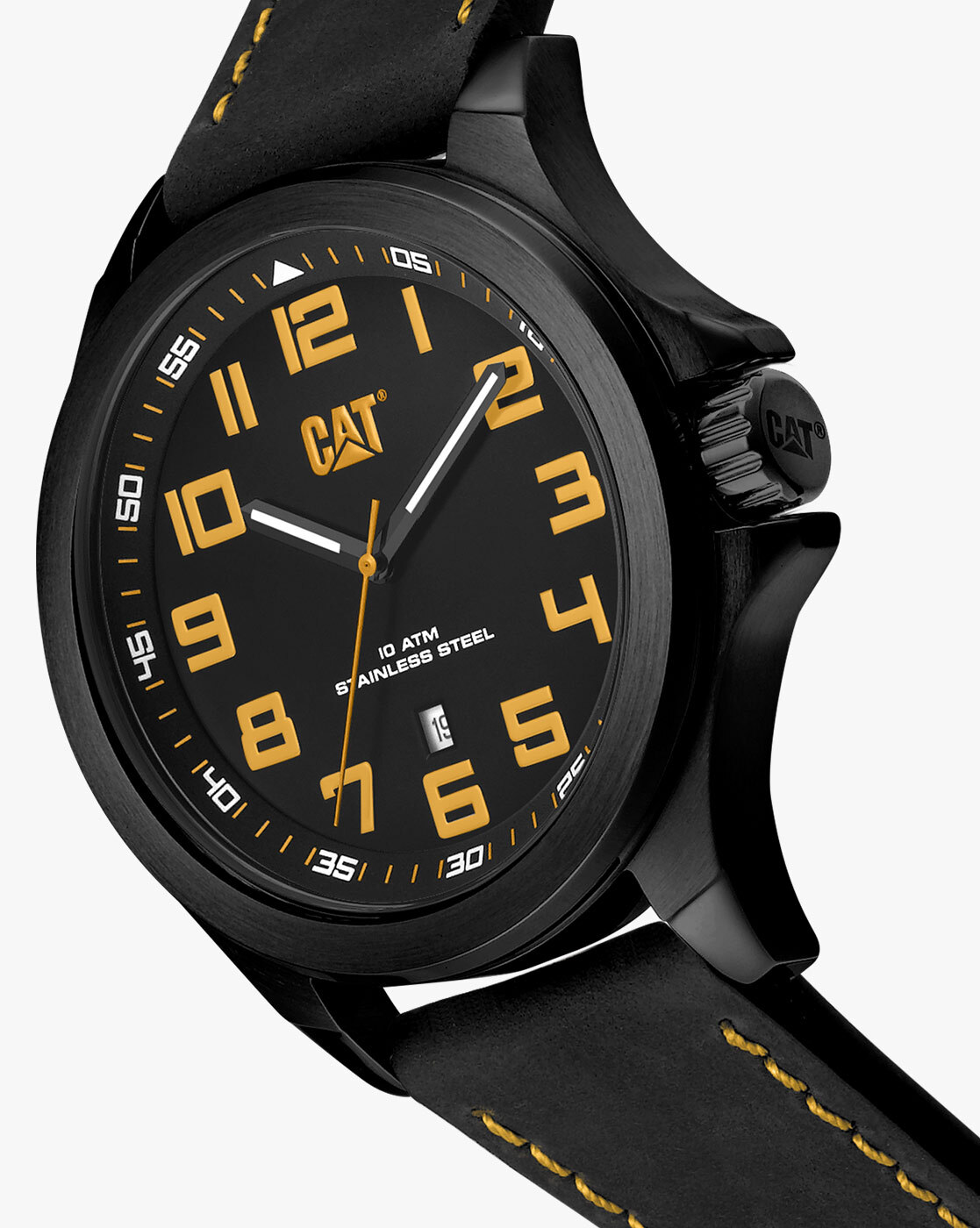 Cat watches - A classic CAT watch with a bold aesthetic; Combining function  and style. The Boston chronograph Cat watch is made up of a stainless steel  case and is available with