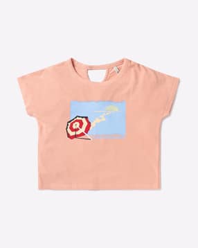 lee cooper Graphic Print Round-Neck T-Shirt-picture-52