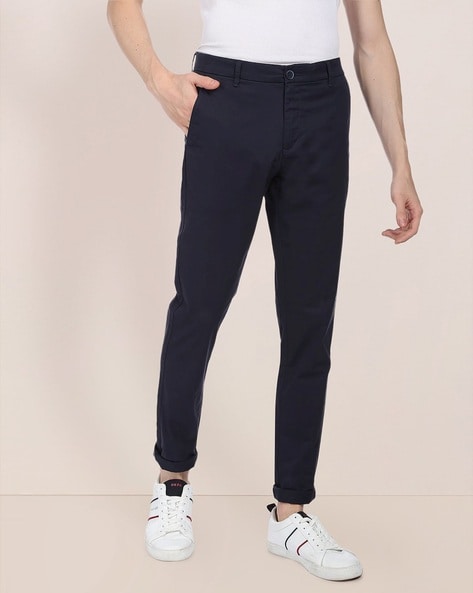 Buy Beige Trousers & Pants for Men by U.S. Polo Assn. Online | Ajio.com