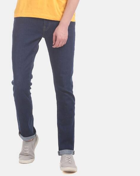 Buy Arrow Sports Men Low-Rise James Slim Fit Jeans Online | Ajio.com
