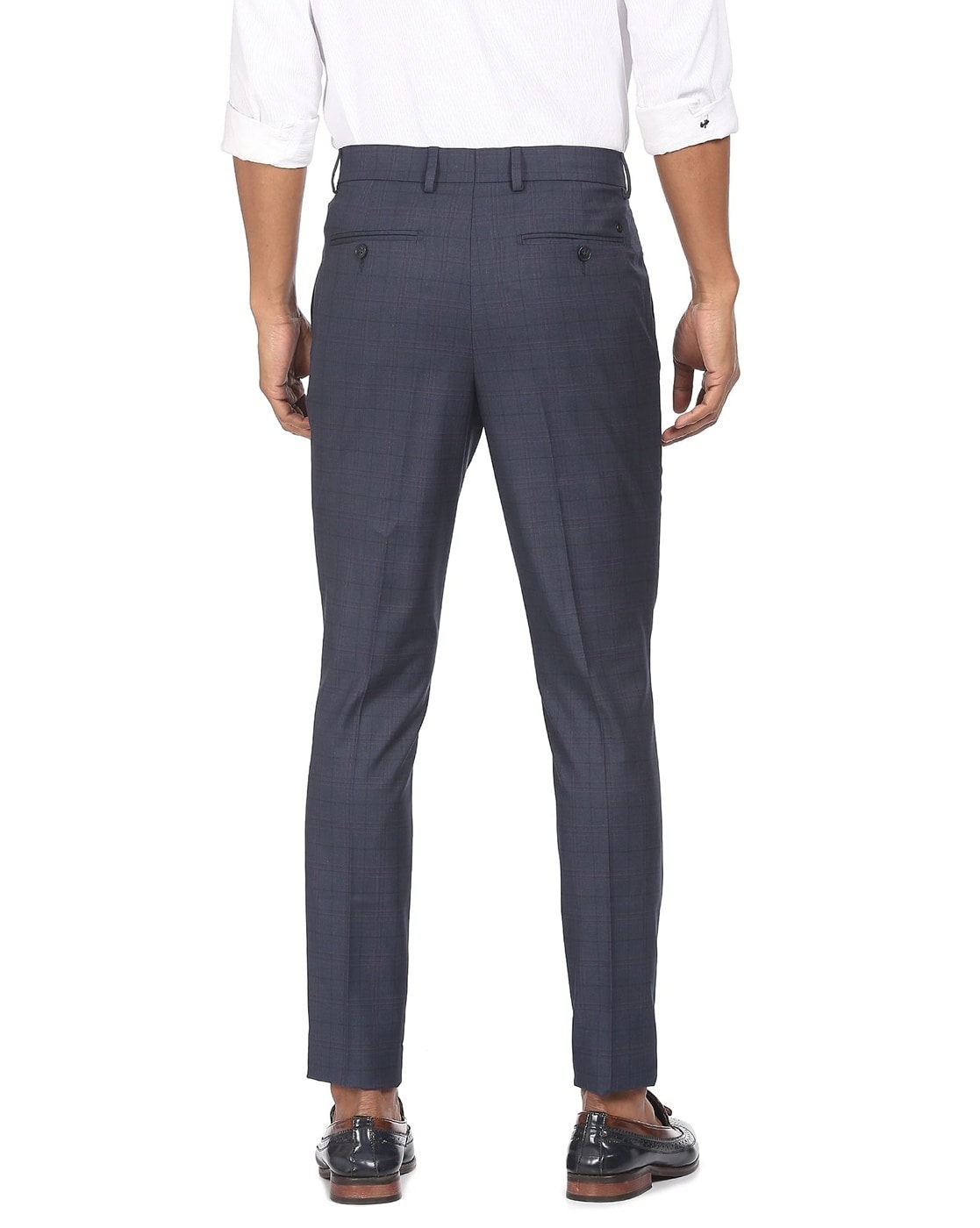 Buy Arrow Hudson Tailored Fit Formal Trousers - NNNOW.com