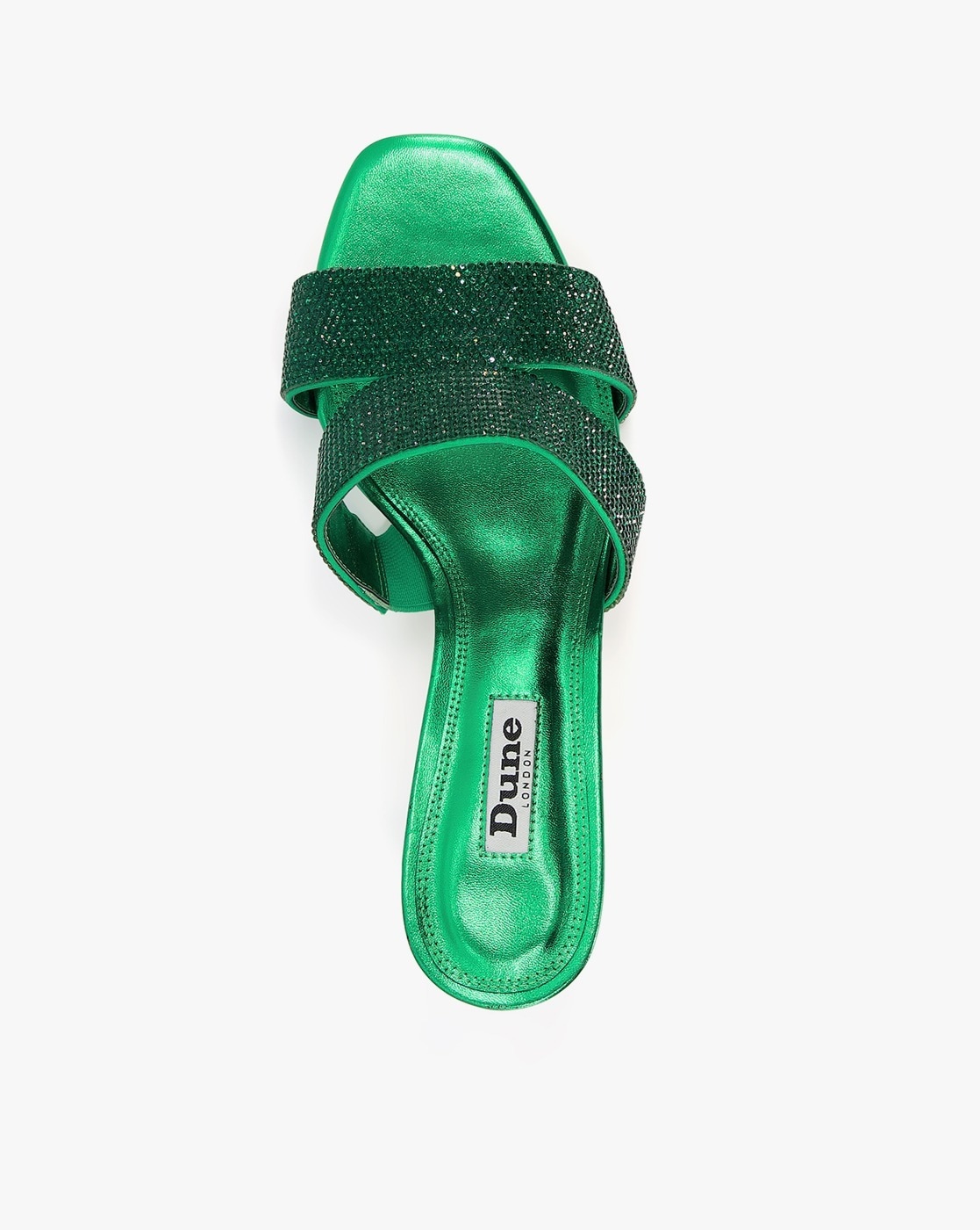 Buy Green Heeled Sandals for Women by Dune London Online