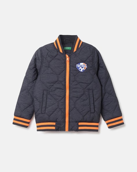 Quilted Bomber Jacket