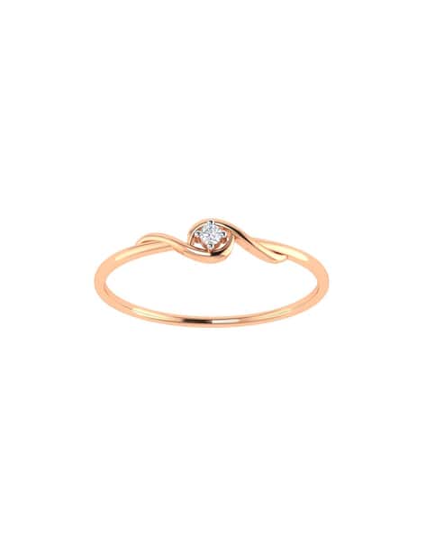 Buy Rose Gold Rings for Women by Avsar Online