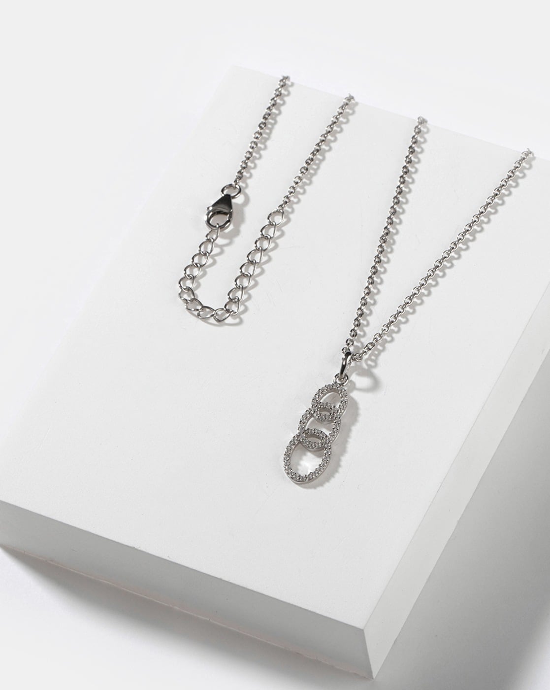 Shaya by CaratLane Walk Me Home Pendant Necklace in 925 Silver