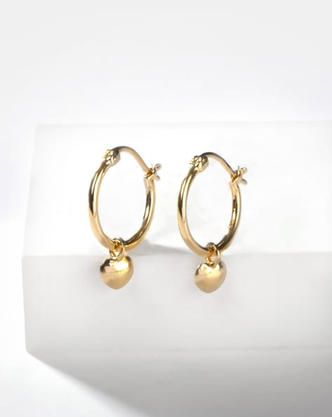 ToniQ Trendy Gold Bold Hoop Earrings For Women
