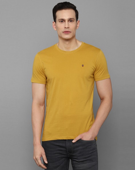 T-Shirts & Shirts, Louis Philippe Yellow Shirt (Men)