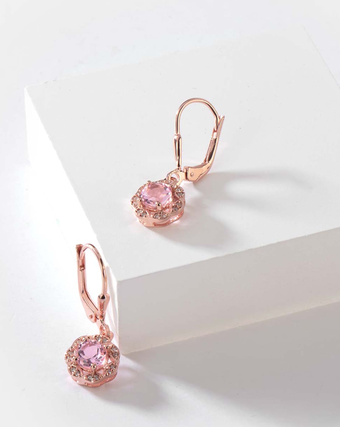Shaya by CaratLane Cherry Blossom Hoop Earrings in Rose Gold Plated in 925  sterling silver For womens  Amazonin Fashion