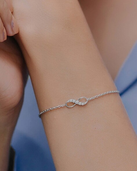 Womens 2025 infinity bracelet