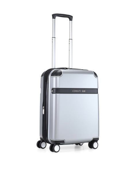 Buy Cerruti Hard Case Cabin Luggage Silver Toned Color Men