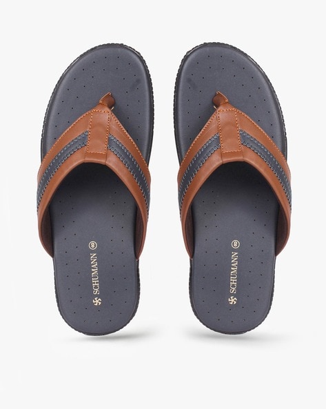 Navy footbed online sandals