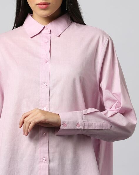 Buy Pink Shirts for Women by Outryt Online