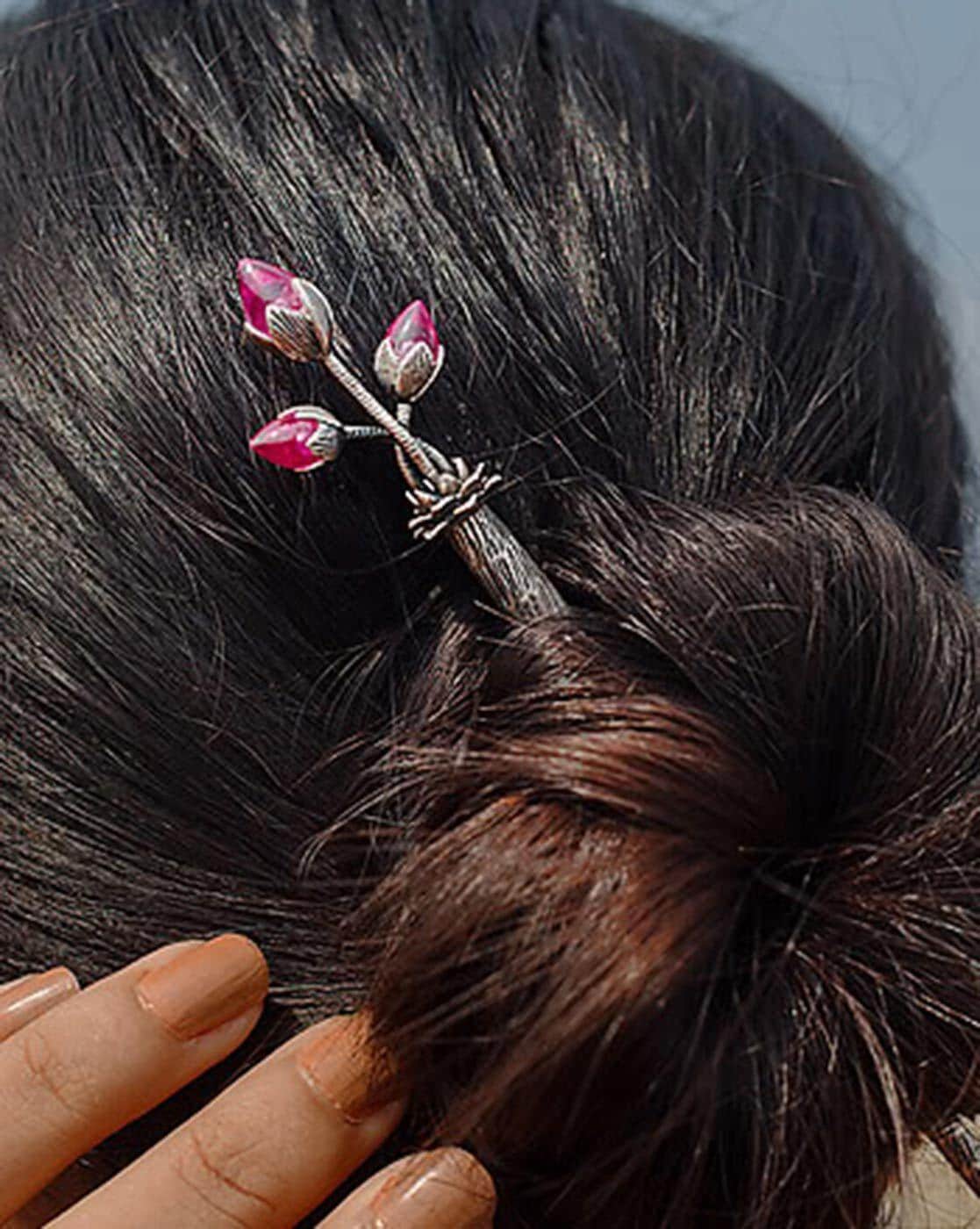 925 Sterling Silver Hairpins Hairclips Online at Nomad