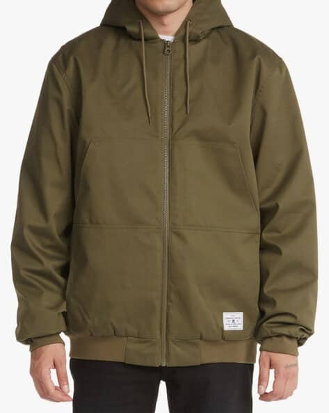 Rowdypad Zip-Front Hooded Jacket
