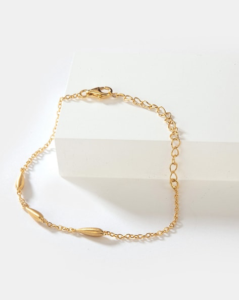 Eye Bracelet 14k Gold Plated Cubic Zirconia .925 Sterling Silver Color –  KesleyBoutique