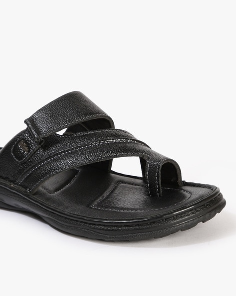 Leather toe ring discount sandals