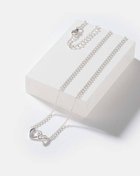 Buy Silver Necklaces Pendants for Women by Shaya Online