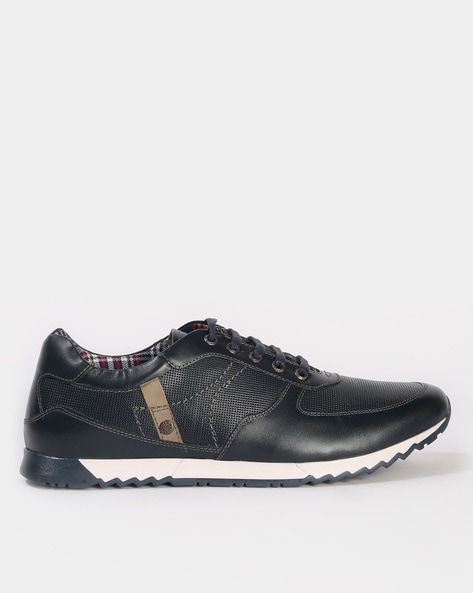 Buy Lee Cooper Men Blue Solid Sneakers - Casual Shoes for Men 1601625 |  Myntra