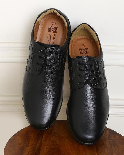 Shoes Men Red Bottom Round Toe Lace-up Brown Black Men Dress Shoes