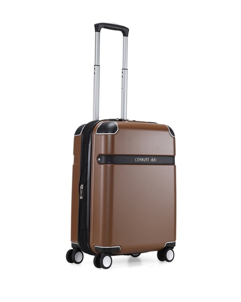 Buy Coffee Brown Luggage Trolley Bags for Men by Cerruti Online