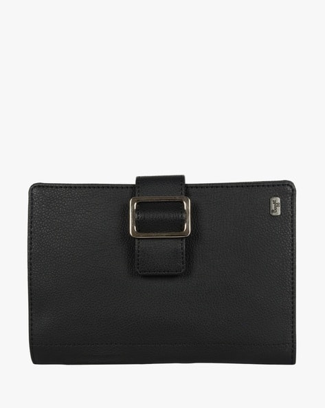 【A＆S】Flap bi-fold wallet Black A＆S】Flap bi-fold wallet Black Bifold Wallet with Flap