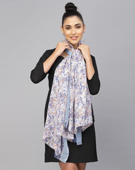 Floral Print Stole Price in India