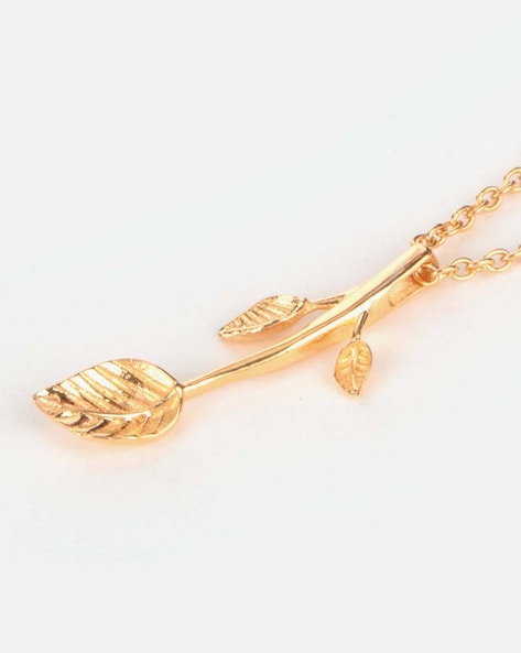 Buy Leaf Of Faith Bracelet In Gold Plated 925 Silver from Shaya by CaratLane