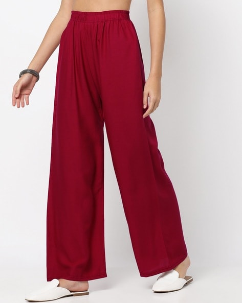 Buy Red Pants for Women by ZRI Online