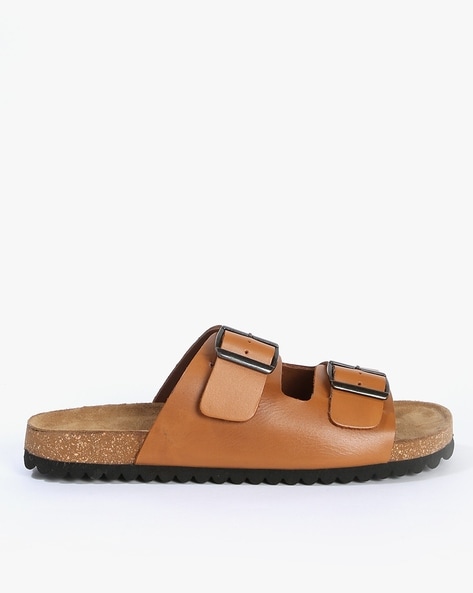 Buy Tan Brown Sandals for Men by ALTHEORY Online | Ajio.com