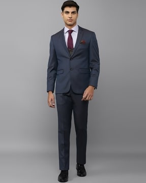 Louis philippe hot sale blue suit