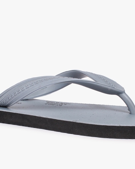 Buy Grey Flip Flop Slippers for Men by FRISBEE Online Ajio