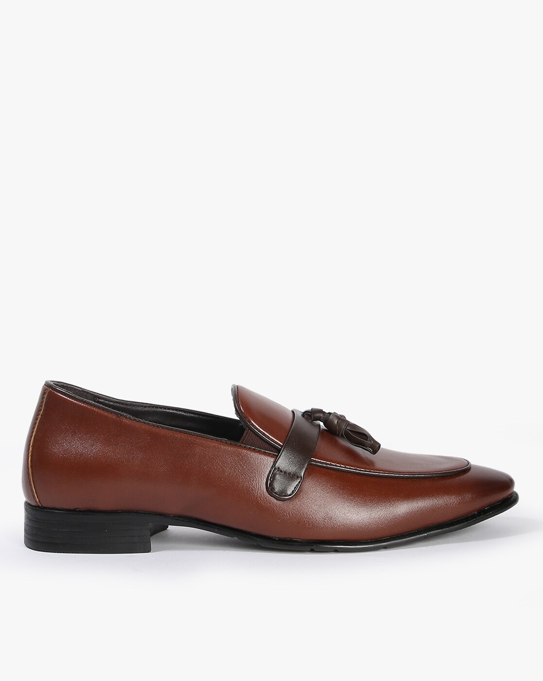 Buy Dark Brown Formal Shoes for Men by STELVIO Online 