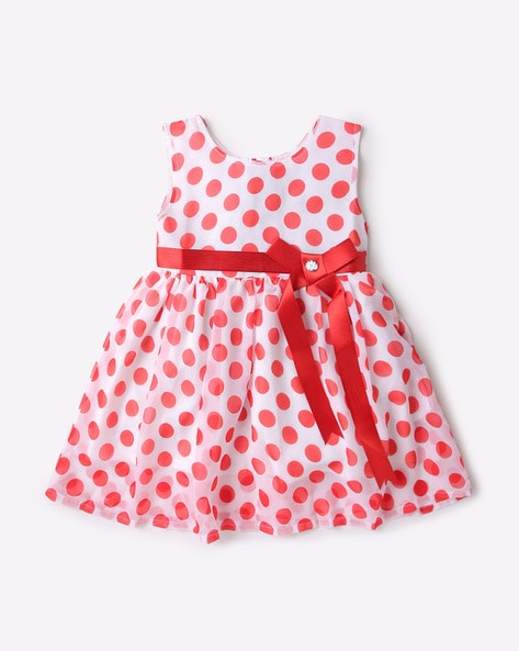 Polka dots hotsell baby frocks