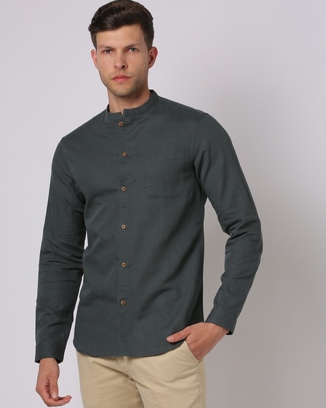 Buy Green Shirts for Men by Buda Jeans Co Online