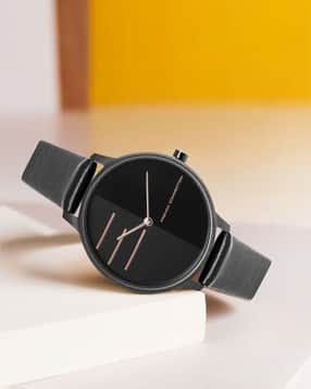 french connection Women FCN00013A Analogue Watch with Leather Belt-picture-18