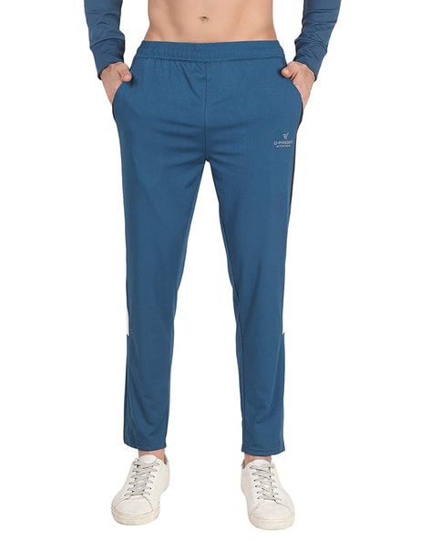 Buy online Blue Solid Full Length Track Pant from Sports Wear for Men by  Zeffit for ₹469 at 53% off | 2024 Limeroad.com