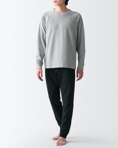 Buy Grey Navy Blue Night&LoungeWearSets for Men by MUJI Online