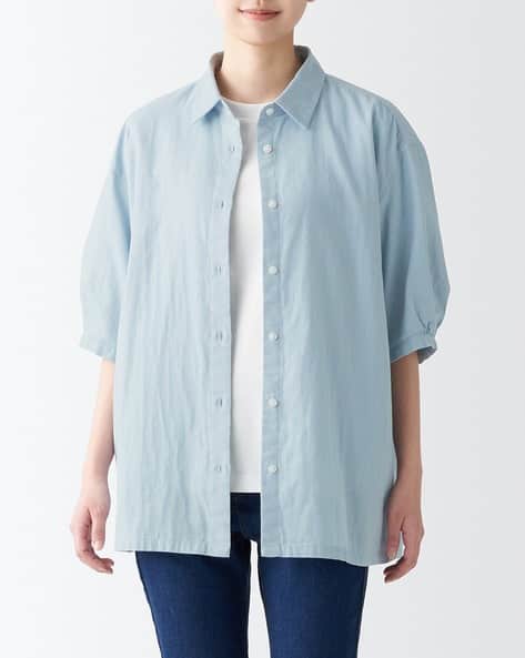 Buy Blue Shirts for Women by MUJI Online