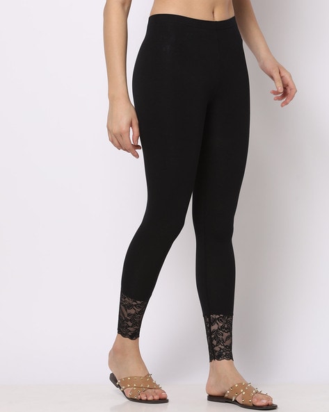 Buy Embellished Leggings with Elasticated Waist Online at Best Prices in  India - JioMart.