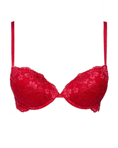 Buy Yamamay Red Bridal Under Wired Push Up Bra Red Online