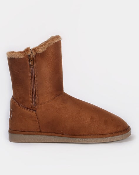 Ubuy Ugg Classic Zip Short Suede Boot Buy Tan Brown Boots For