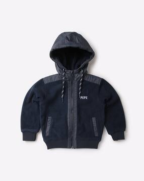 pepe jeans Bento Polar Fleece Hooded Jacket-picture-48